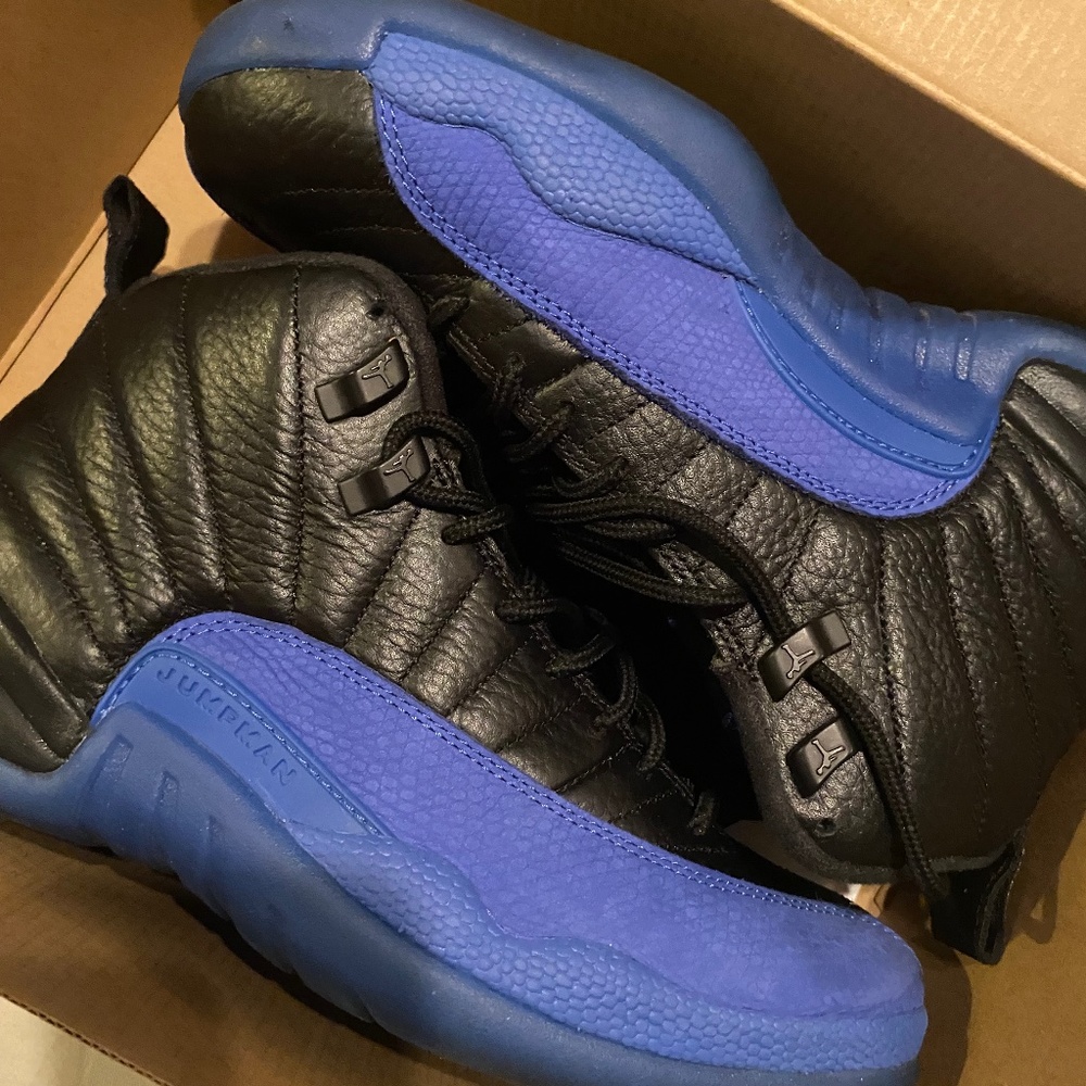 Air Jordan 12 Black Game Royal